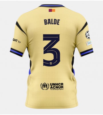 Barcelona Alejandro Balde #3 Replika Bortatröja 2025-26 Kortärmad